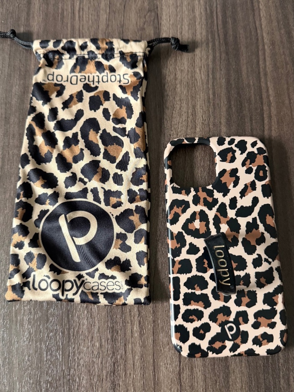 Loopy Case Original iPhone 12/12 Pro Leopard Matte Edition Righty (6.1" Screen)